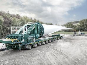 ENERCON yeni BladeLifter ile rotor kanatlarını ilk kez taşıyor